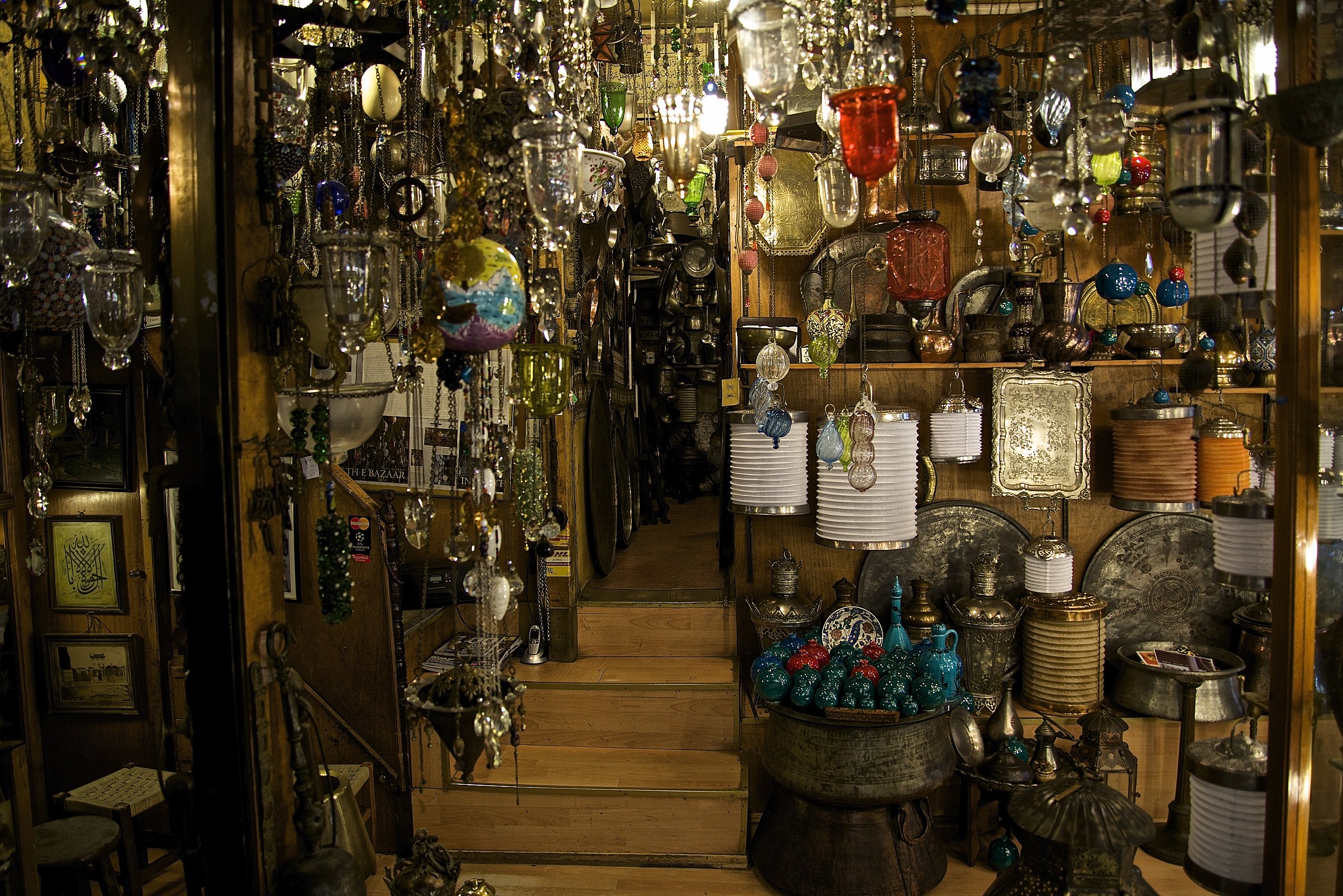 the shop of the merchant...