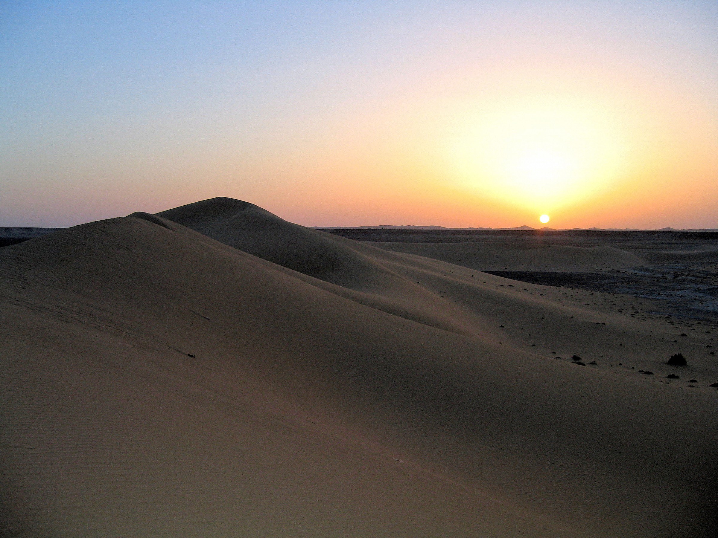 Libyan desert...