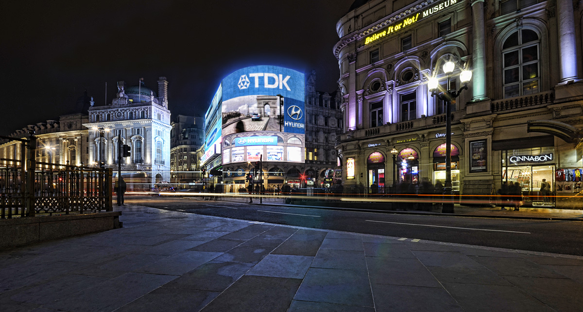 Piccadilly circus...