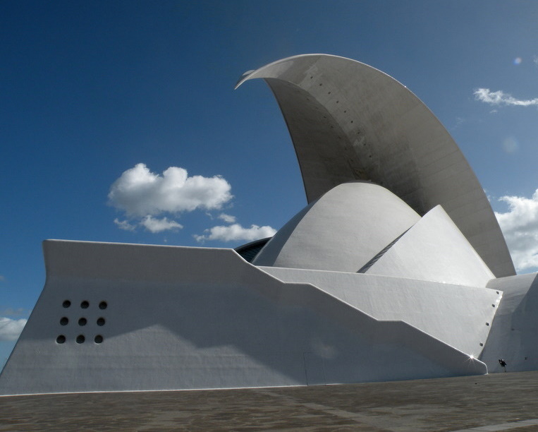 Calatrava Auditorium Sta Cruz de Tenerife...