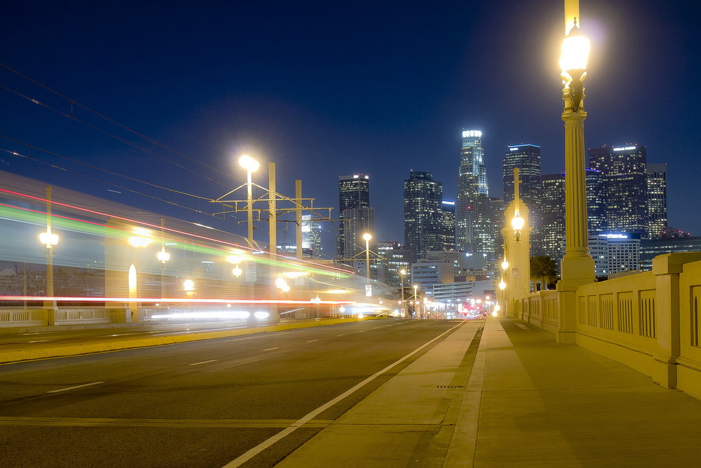1st Street Bridge, Los Angeles...