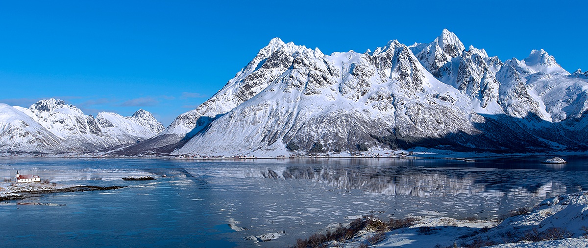 Austnesfjorden, Lofoten 4 marzo 2013....