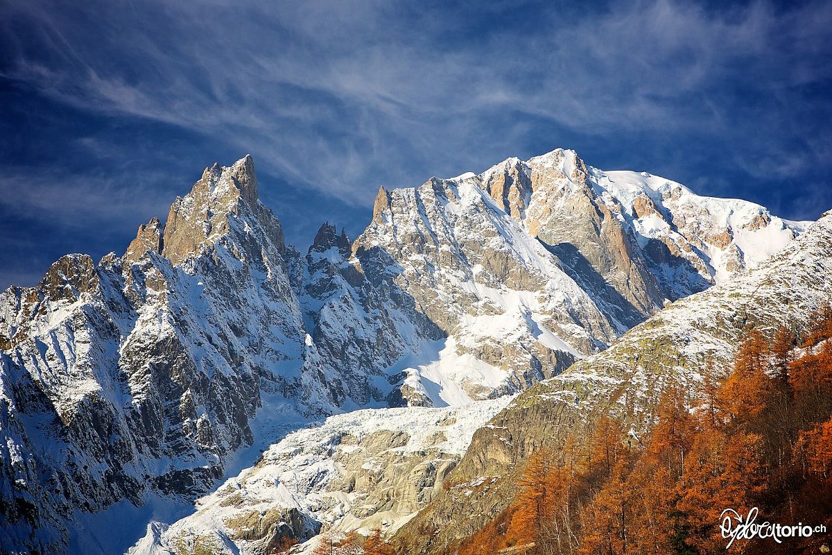 The charm of the Mont Blanc...