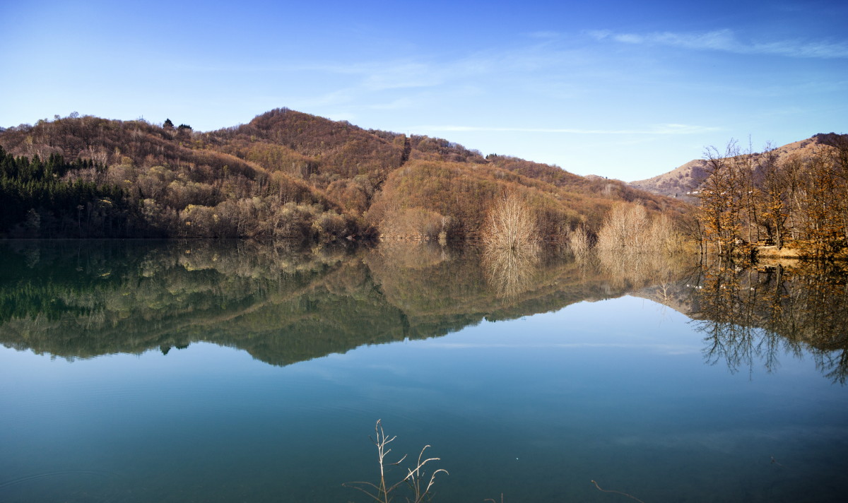 Lago del Brugneto...