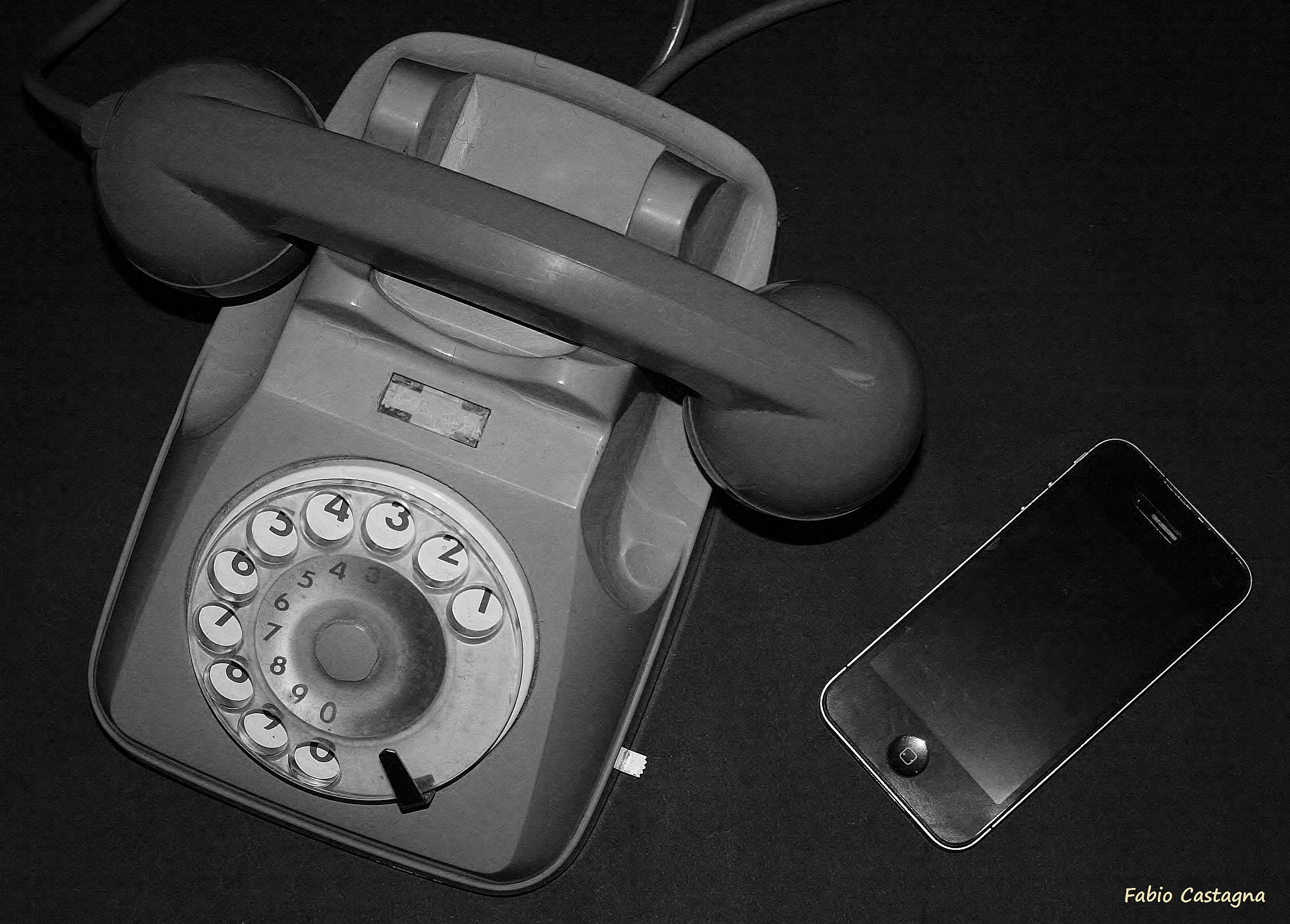 The phone...The past and the future...
