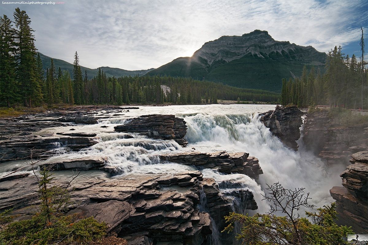 Athabasca falls...