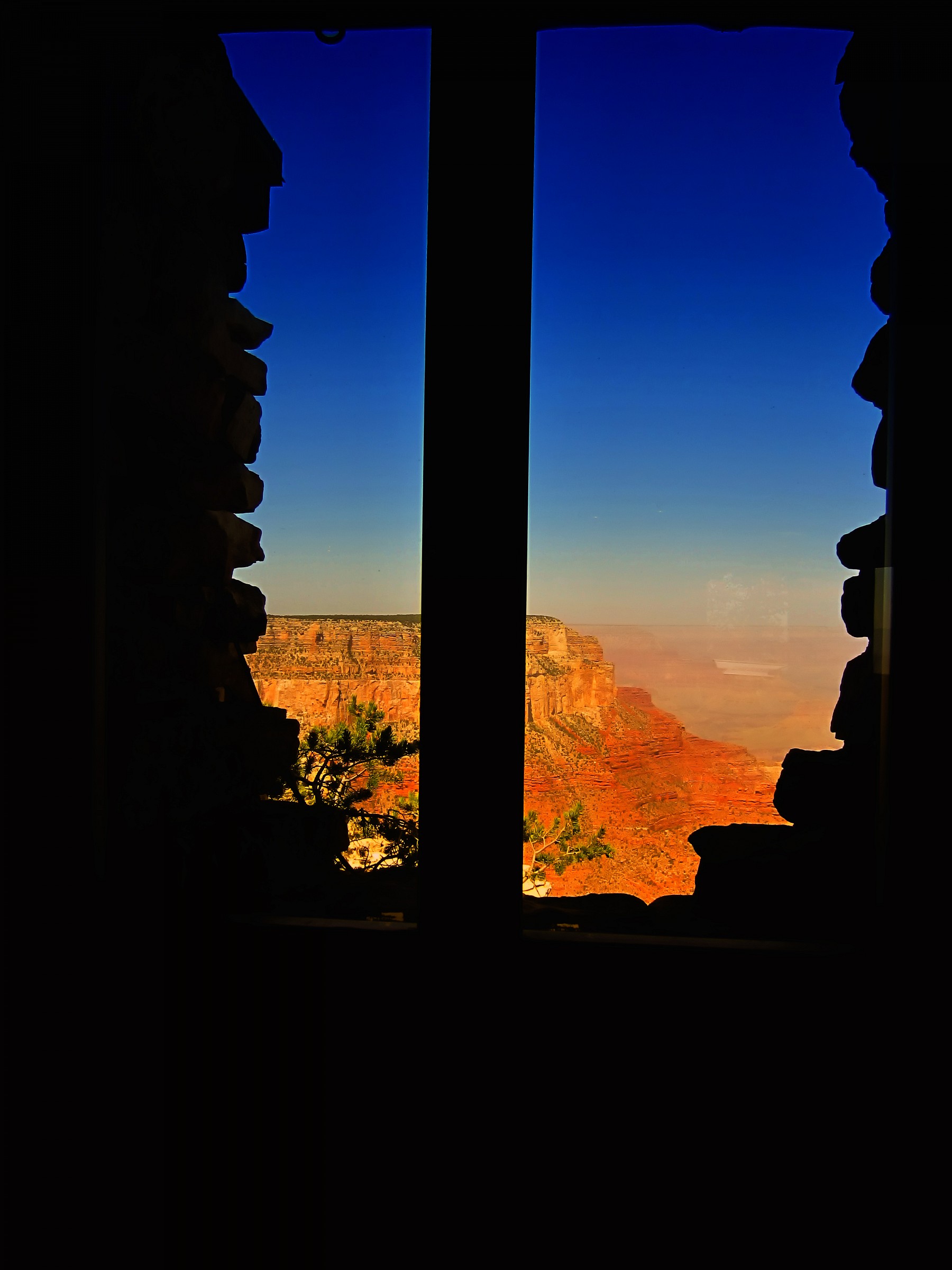 Window on the Grand Canyon...