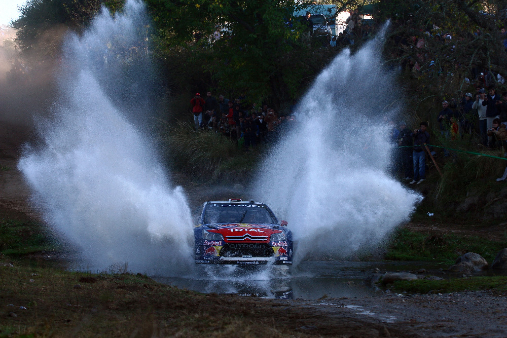 Rally Argentina 2009 splash...