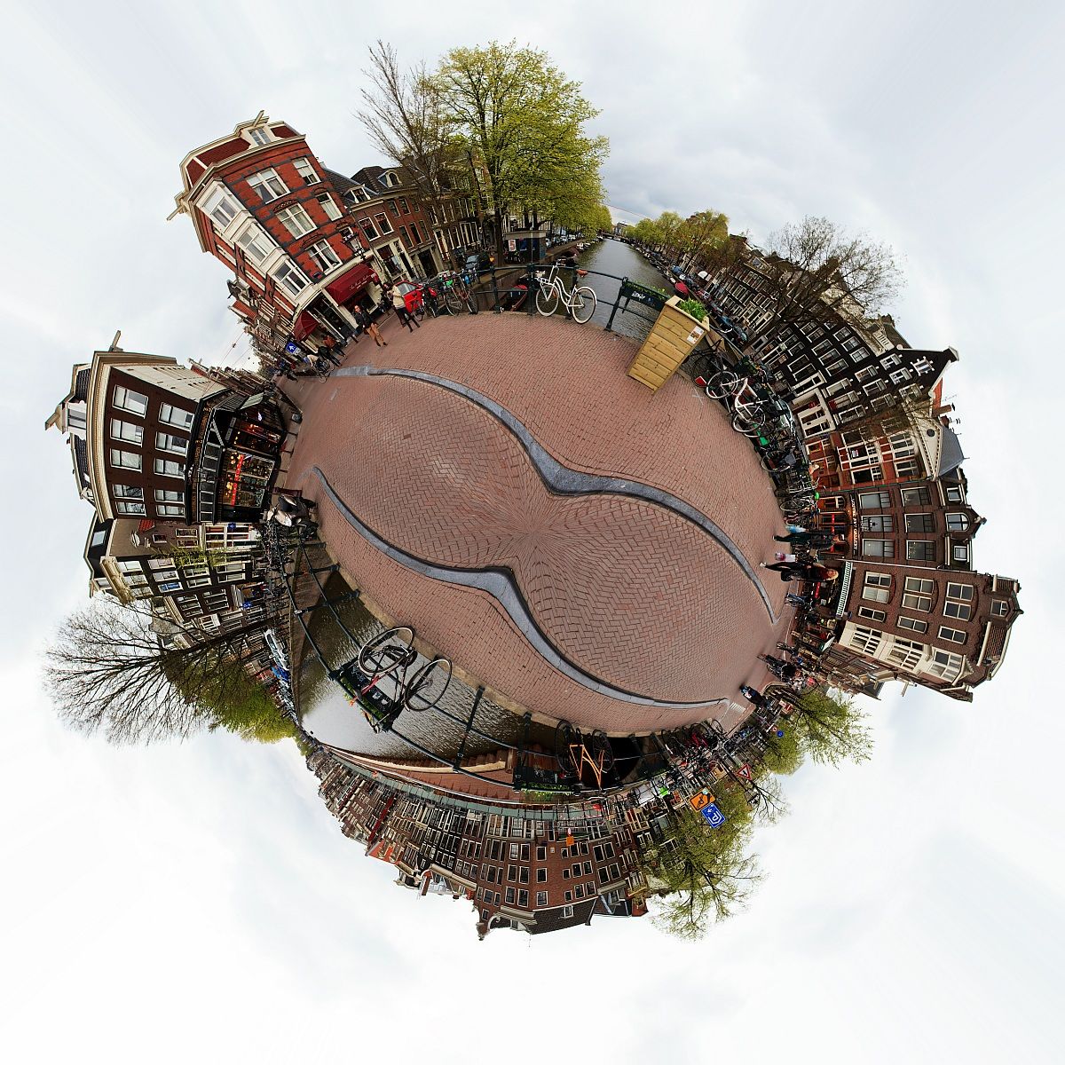 a sphere in Amsterdam...