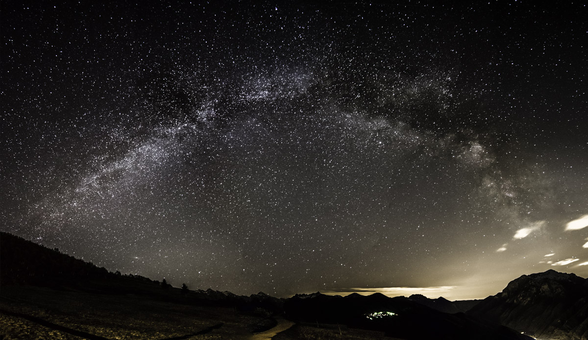 Milky Way alp Giumello Overview...