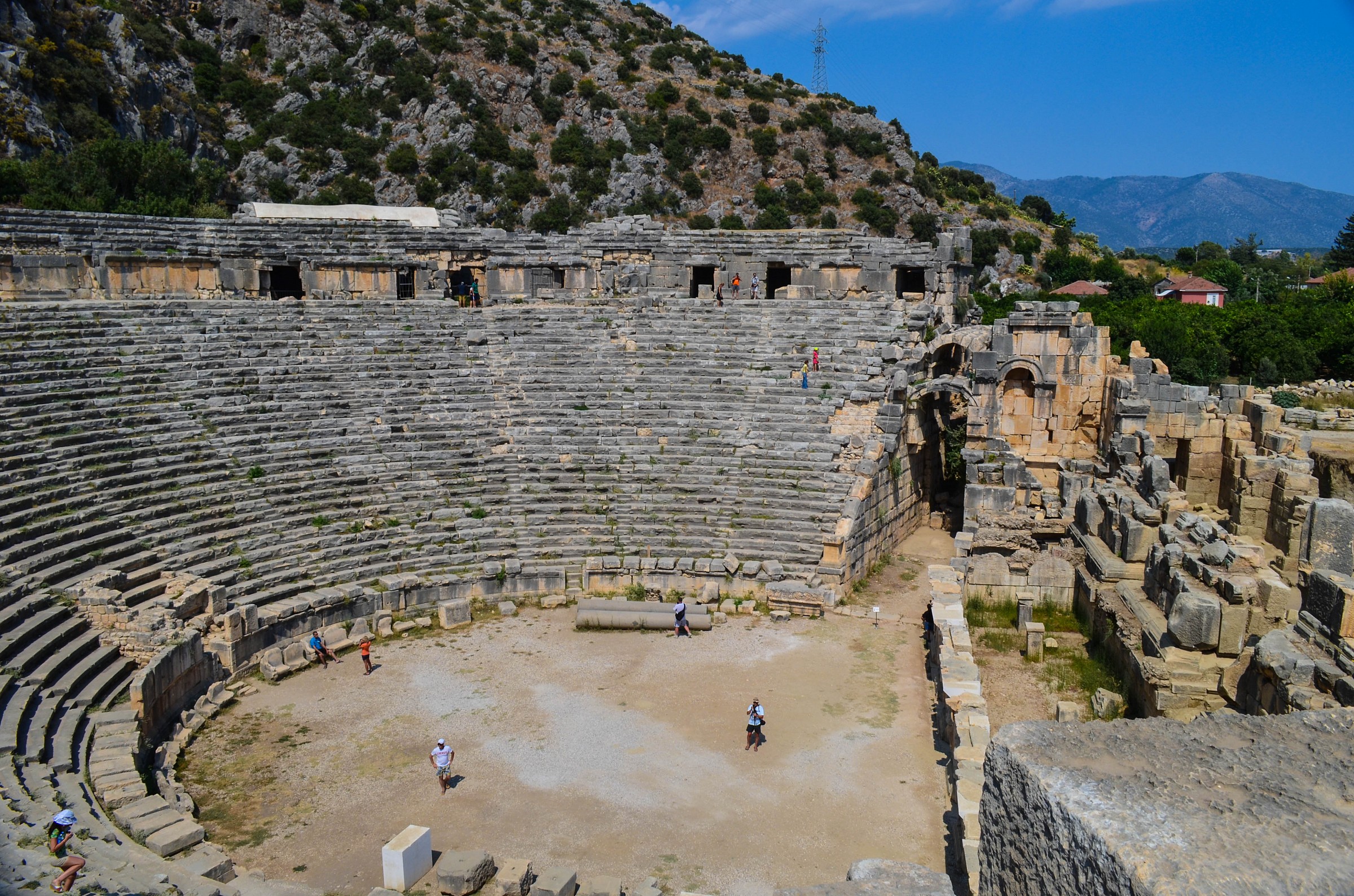 anfiteatro romano in turchia...