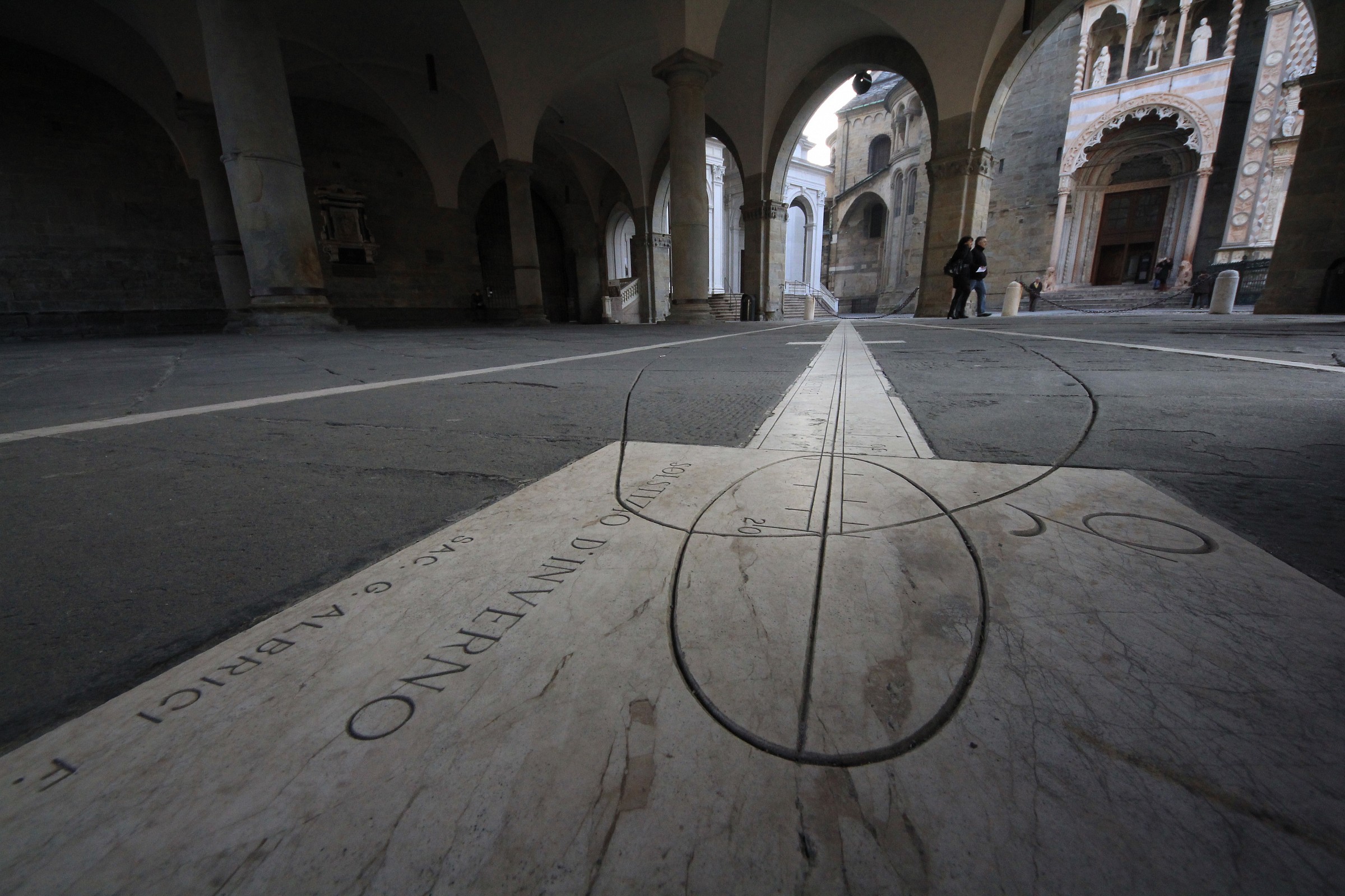 Bergamo sundial...