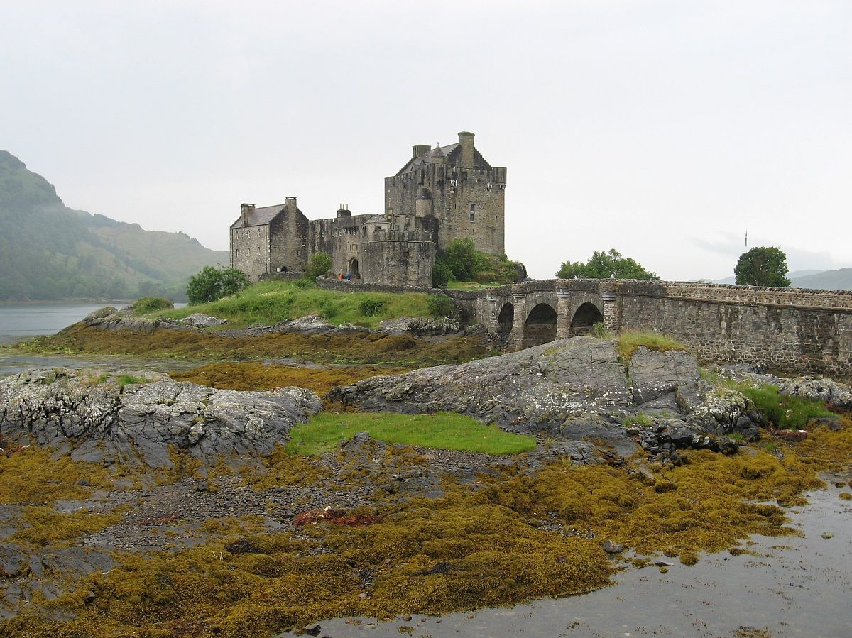 on the trail of Highlander, Eilean Donan Castle...