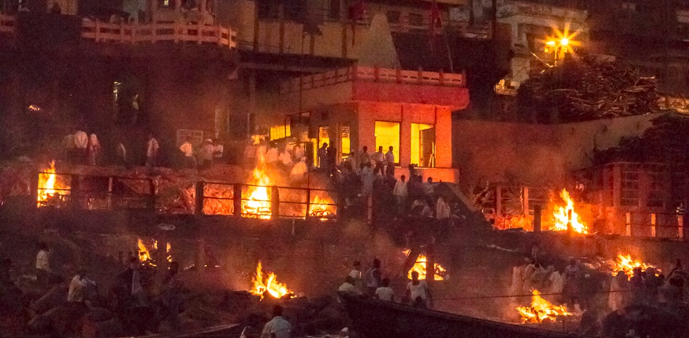 India Varanasi...
