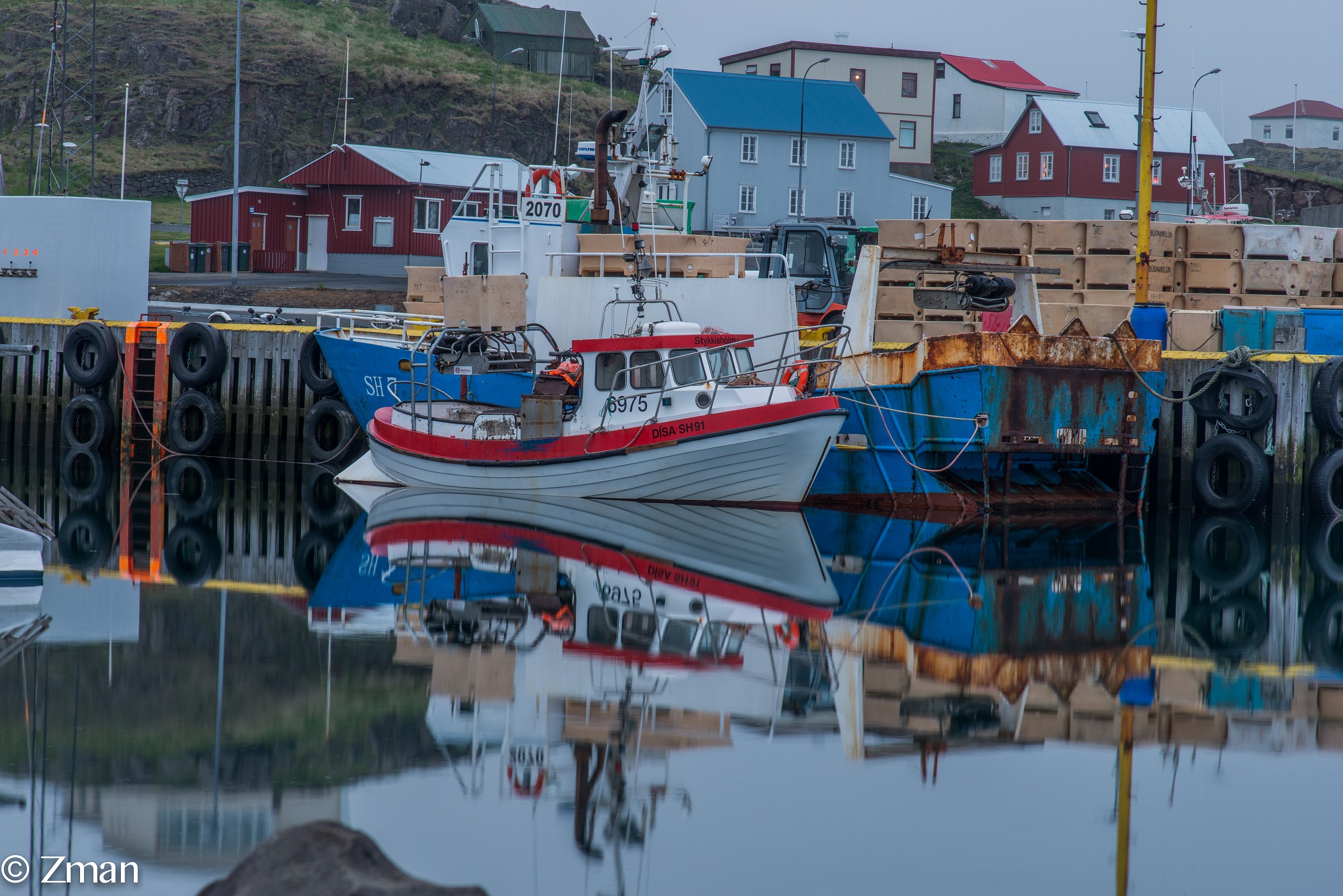 Stykkishólmur Barche da pesca e Village...