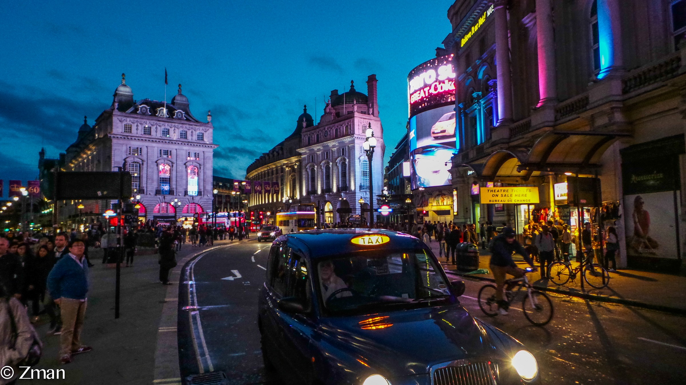 Piccadilly Circus...