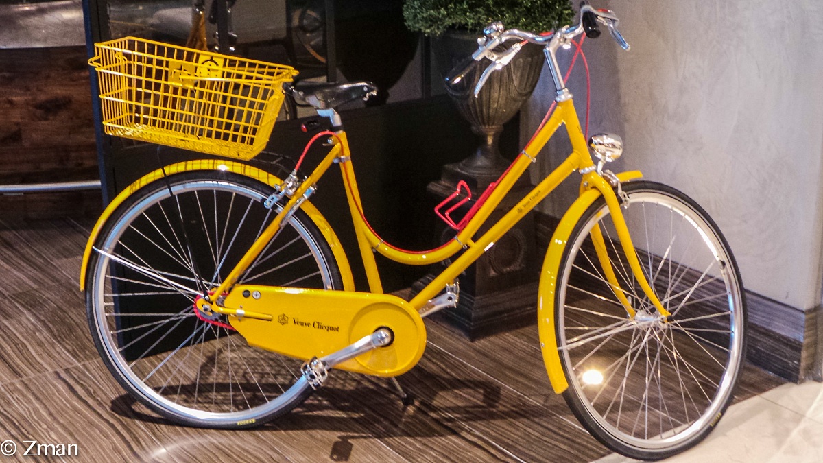 The Yellow Bicycle...