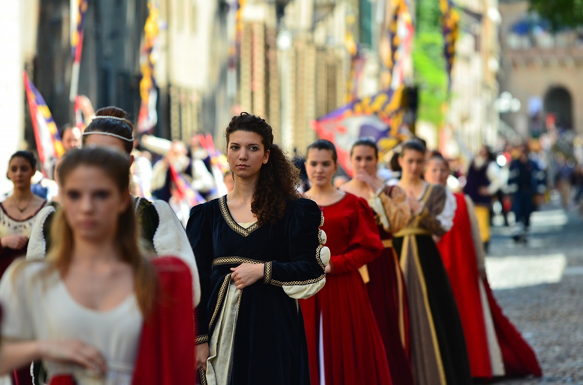 Parade of the Palio of Ferrara...