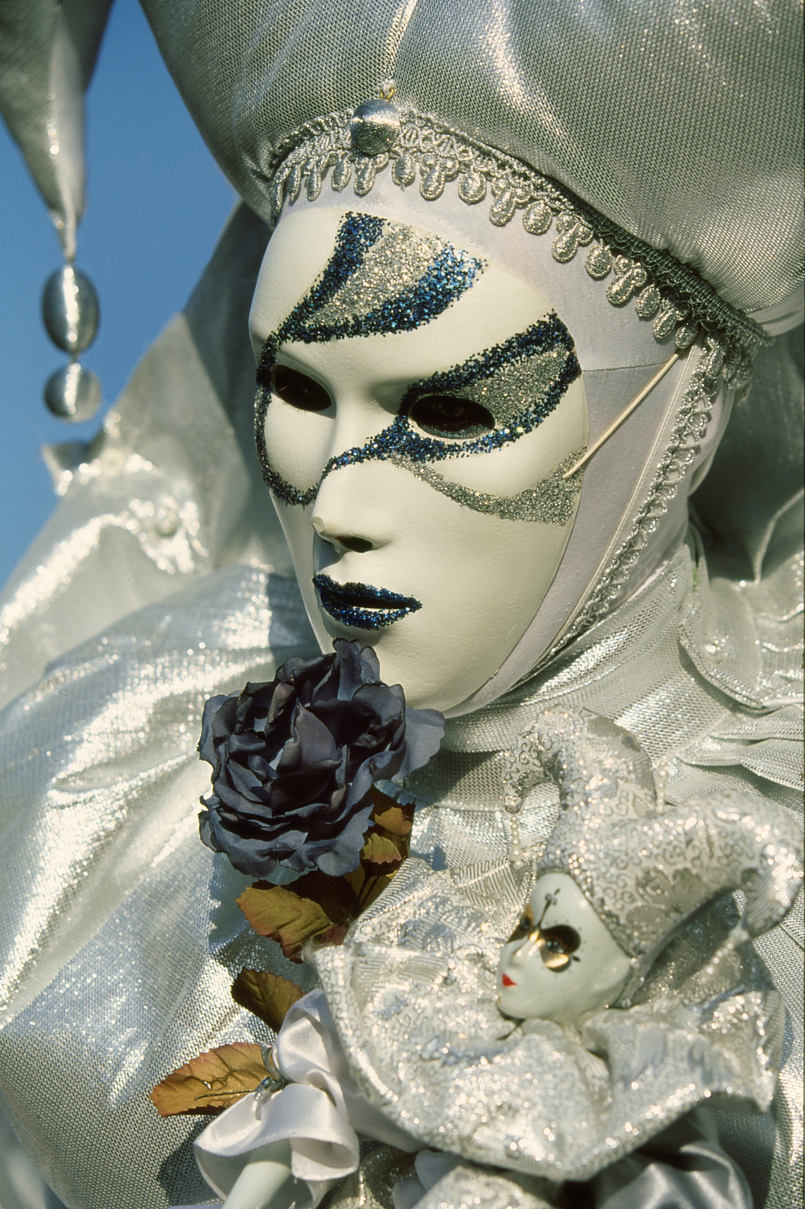 Venetian carnival mask-...