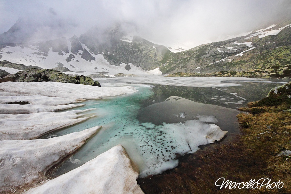 lago del Claus 2433m Alpi Marittime...