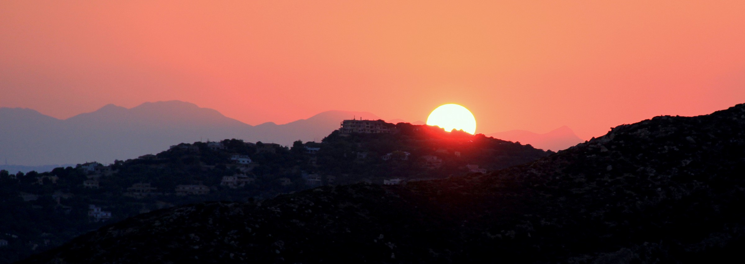 Red Sun in Solanas (Sardinia)...