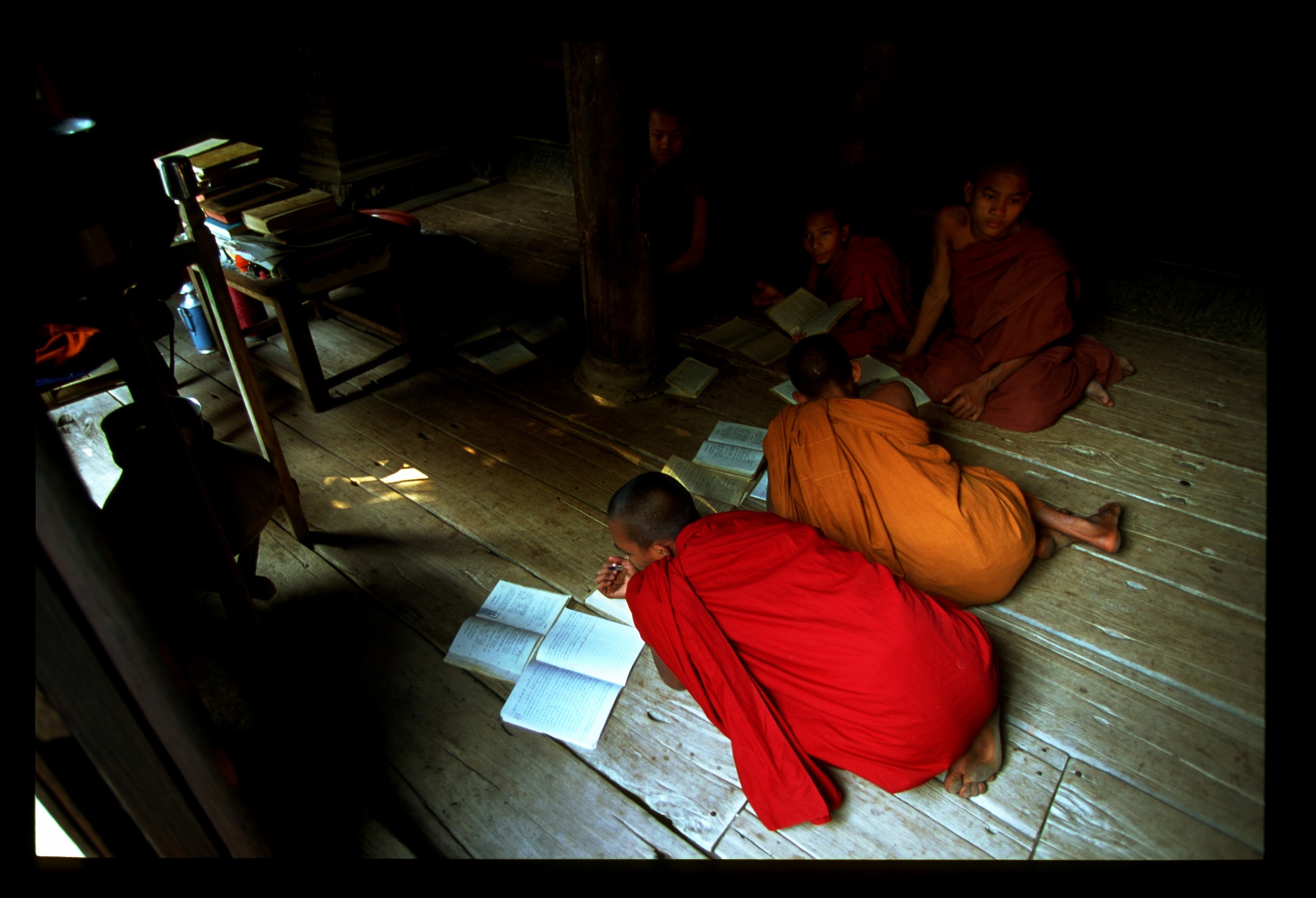 Burma-Buddhist school of Rangoon...
