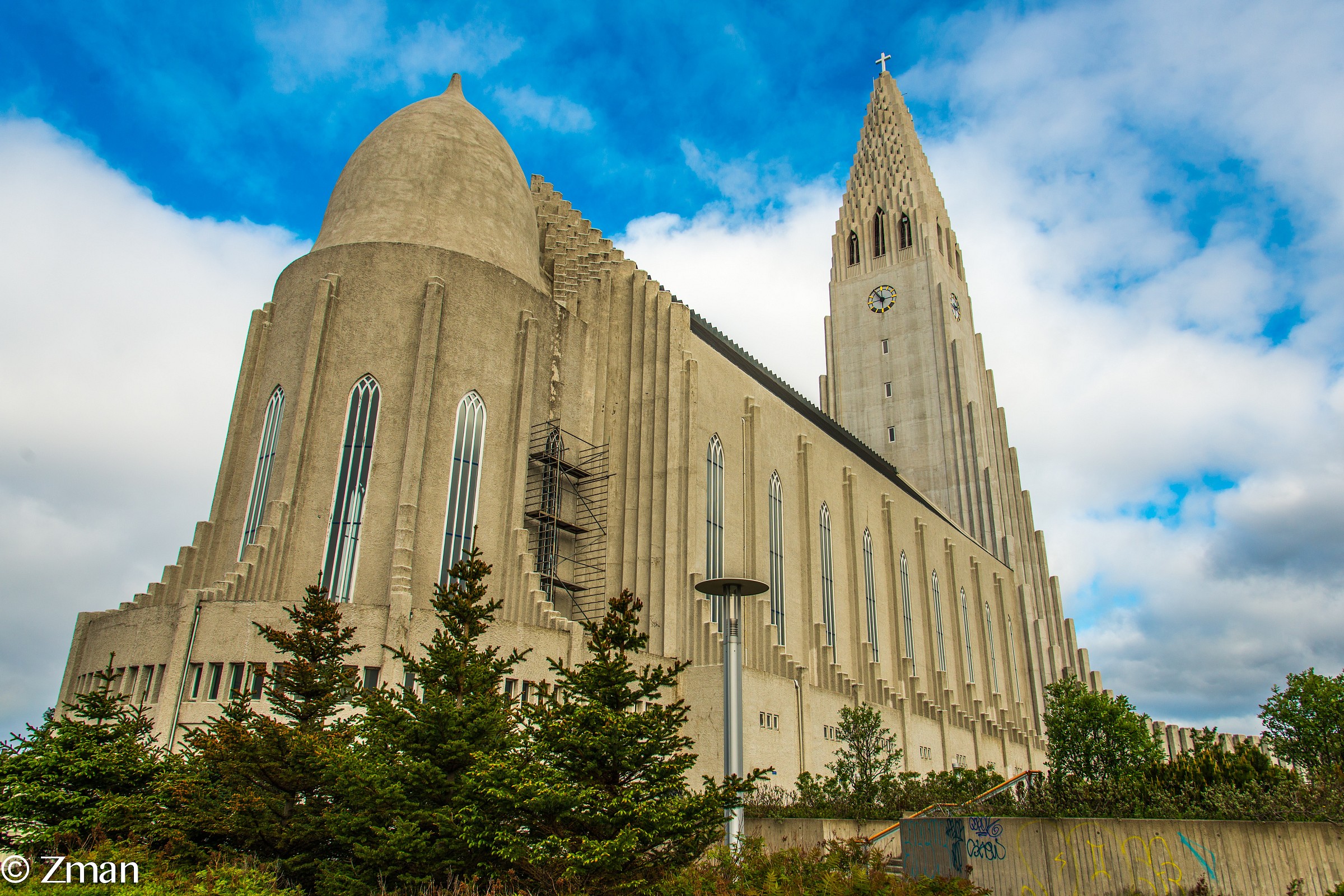 The Main Church In Reykjavik...