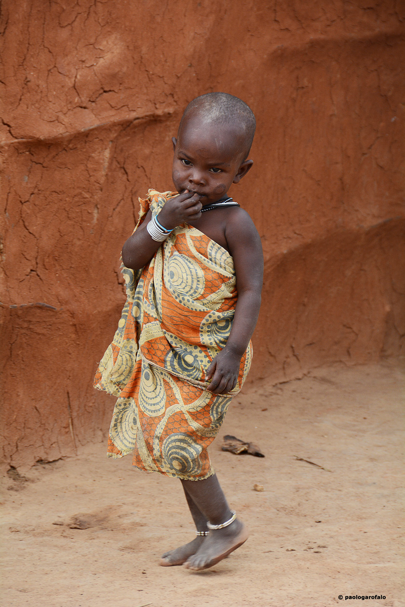 Masai child...