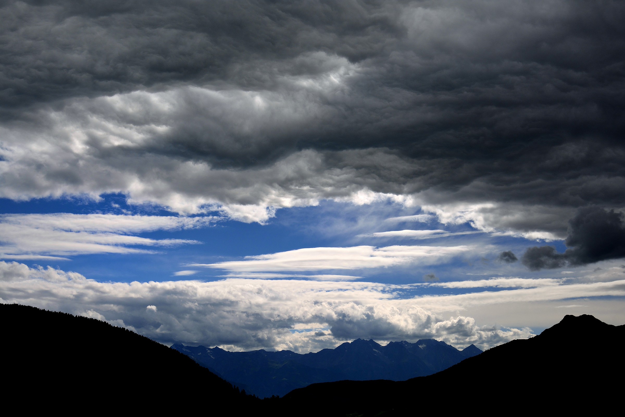 Summer Storm in Chamois...