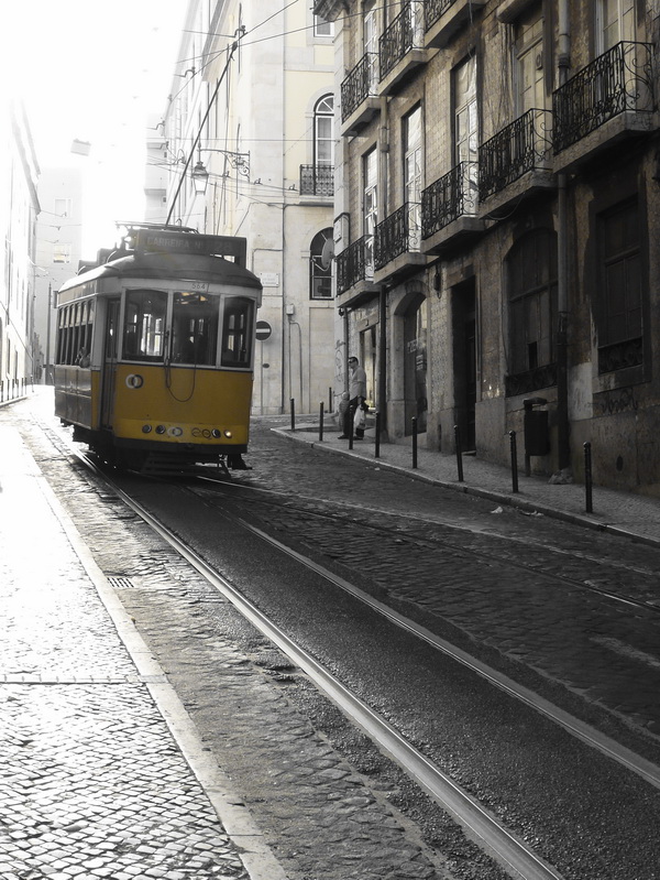 Tramway de Lisbonne...