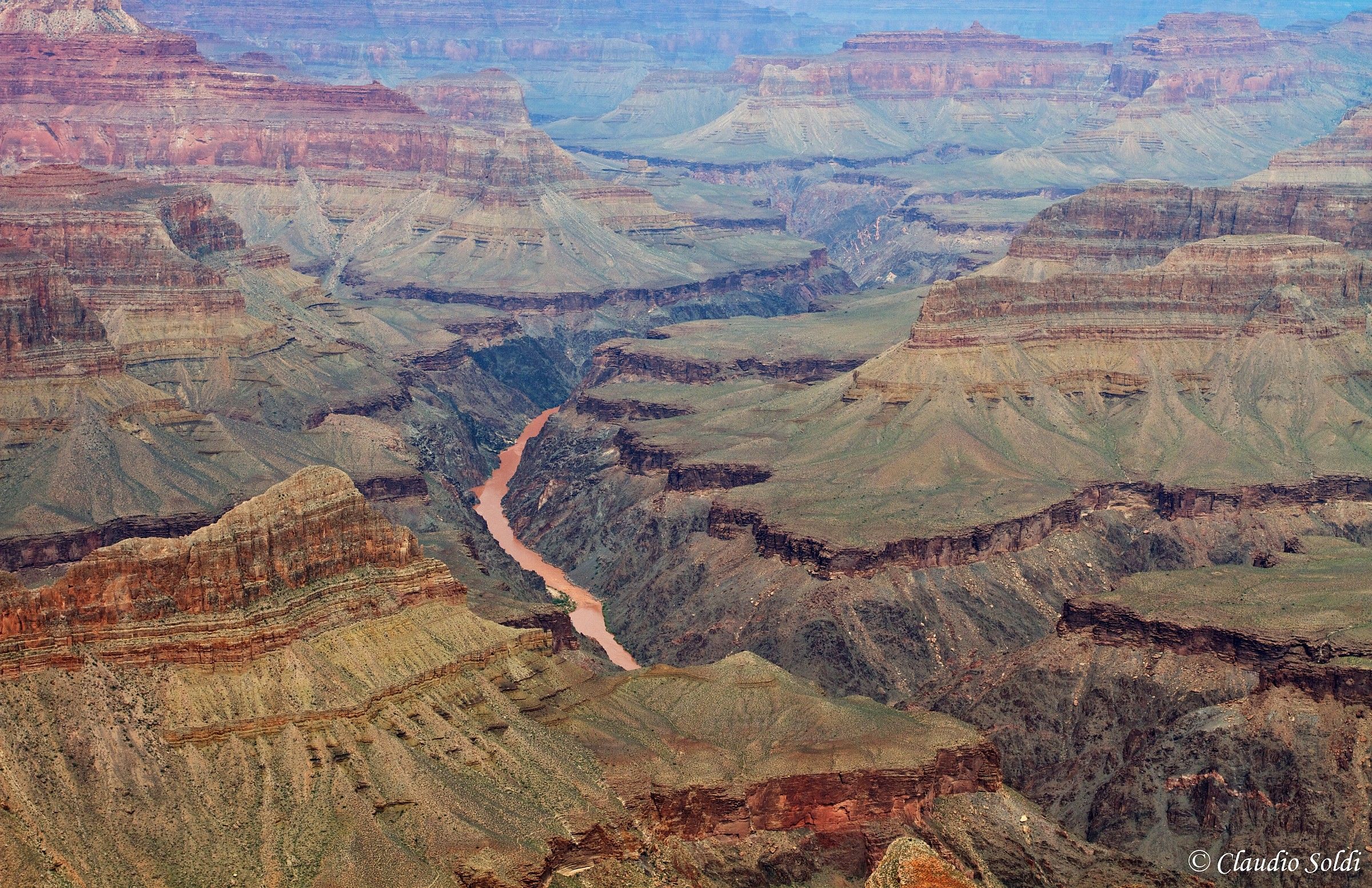 Grand Canyon - Colorado river detail...