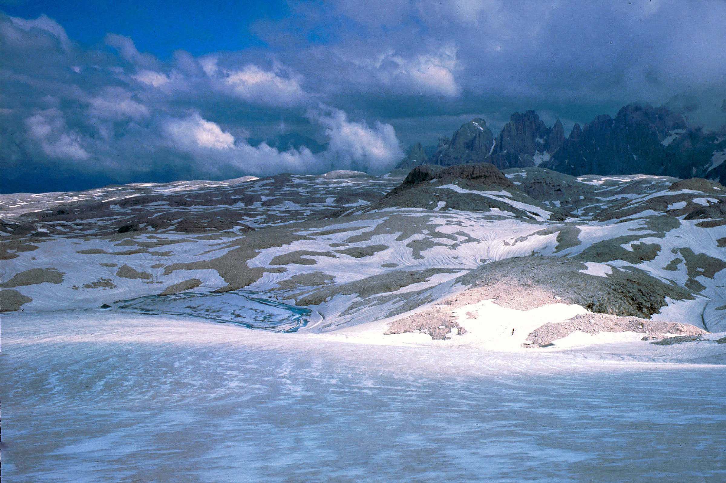 Ghiacciaio della Fradusta - Pale di San Martino - 1986...