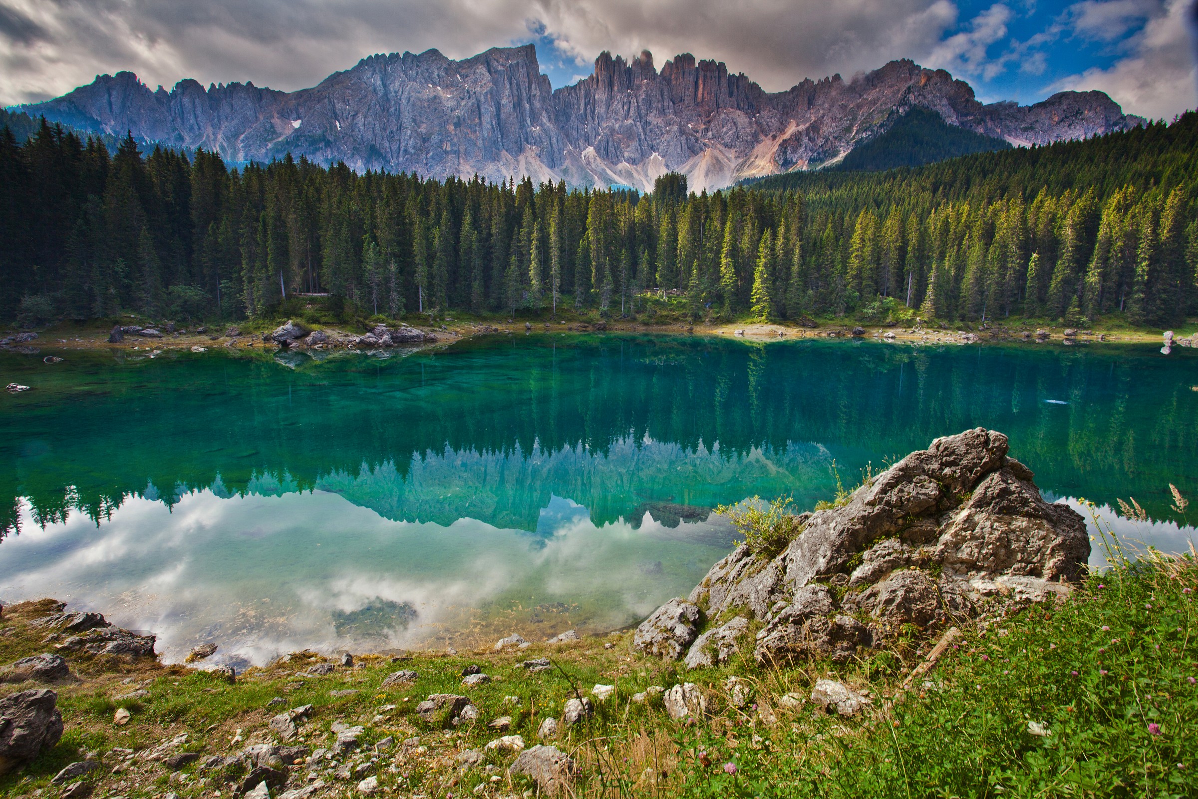 Lake Carezza...