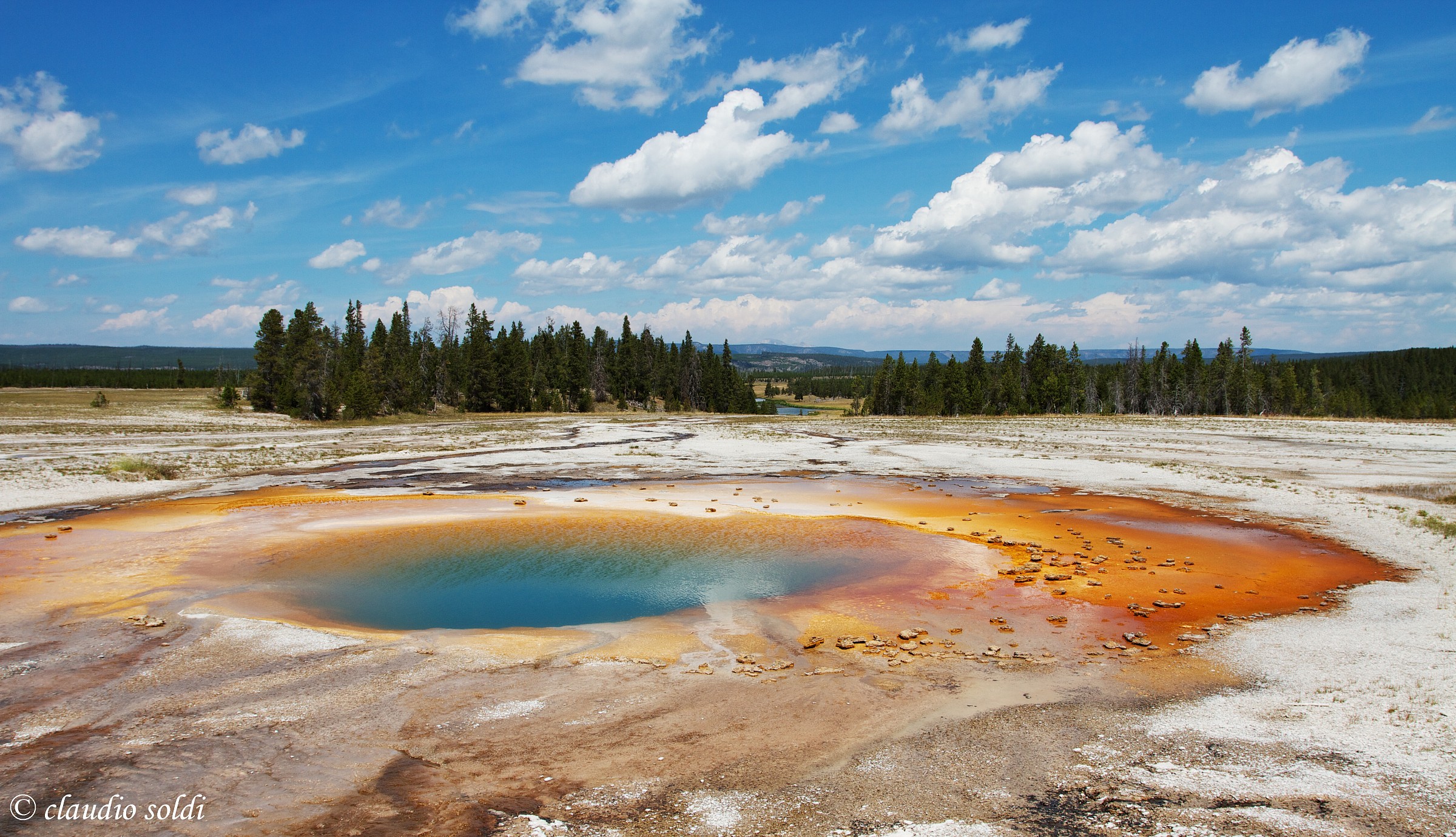 Thermal Spring - Yellowstone NP...