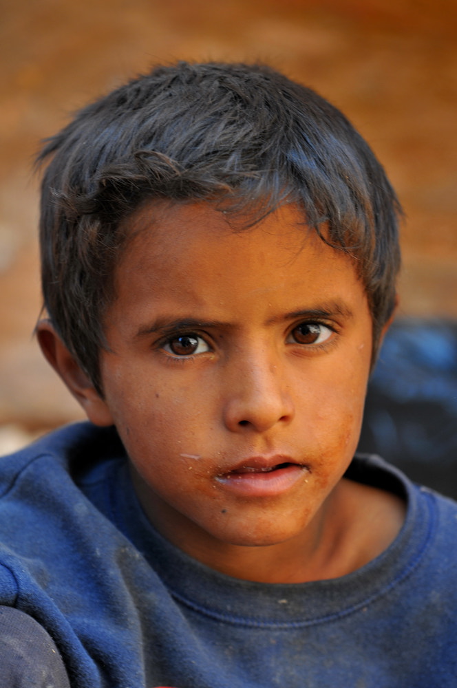 Children in Petra...