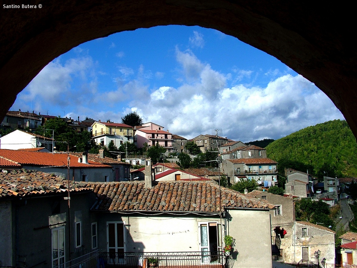 Castagna (Cz) -Vista dal campanile...