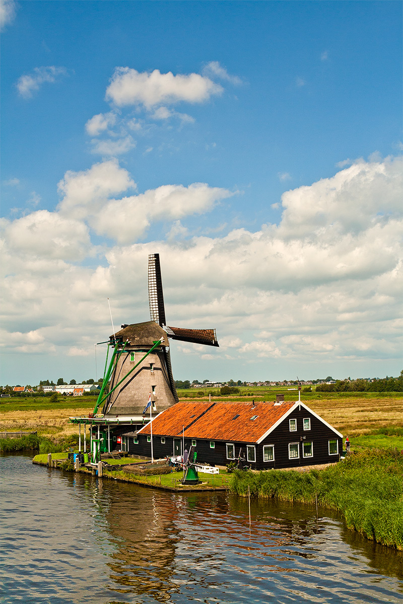 The windmills of Zaanse Schans...