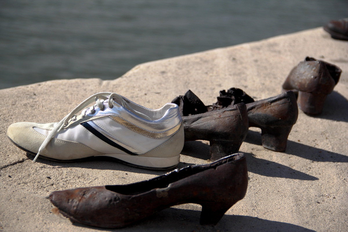 Shoes on the Danube...