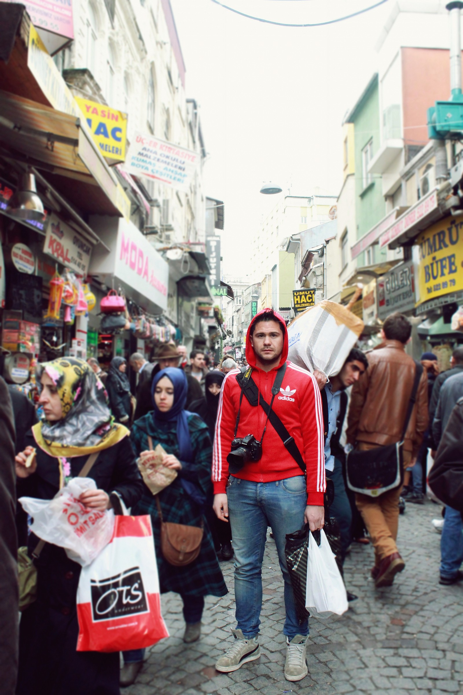 The flow of Caddesi, Istanbul....
