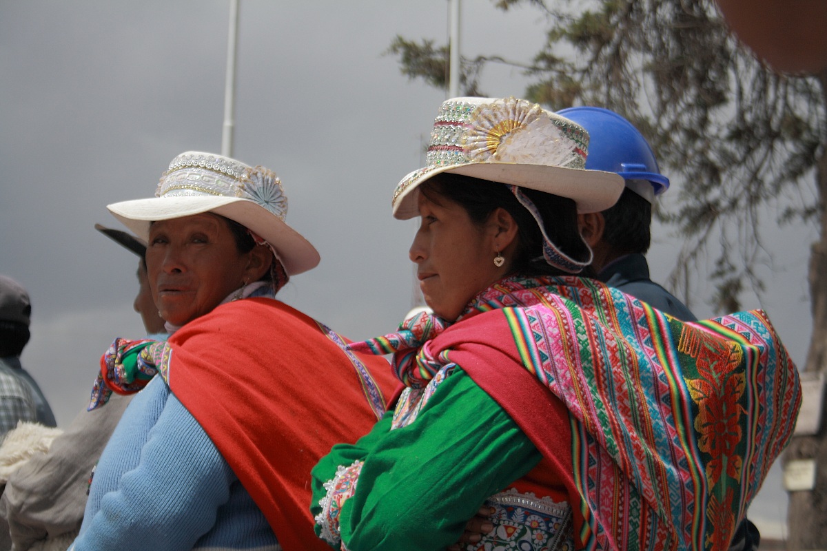 Andean women...