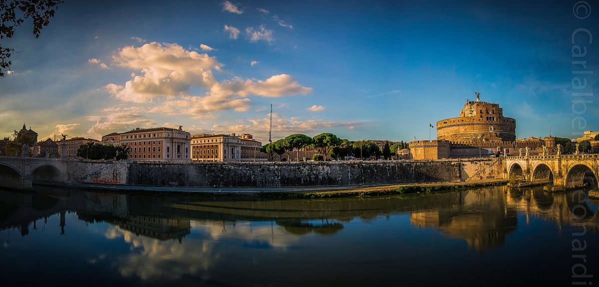 Panoramica Sul Tevere (Castel S. Angelo)...