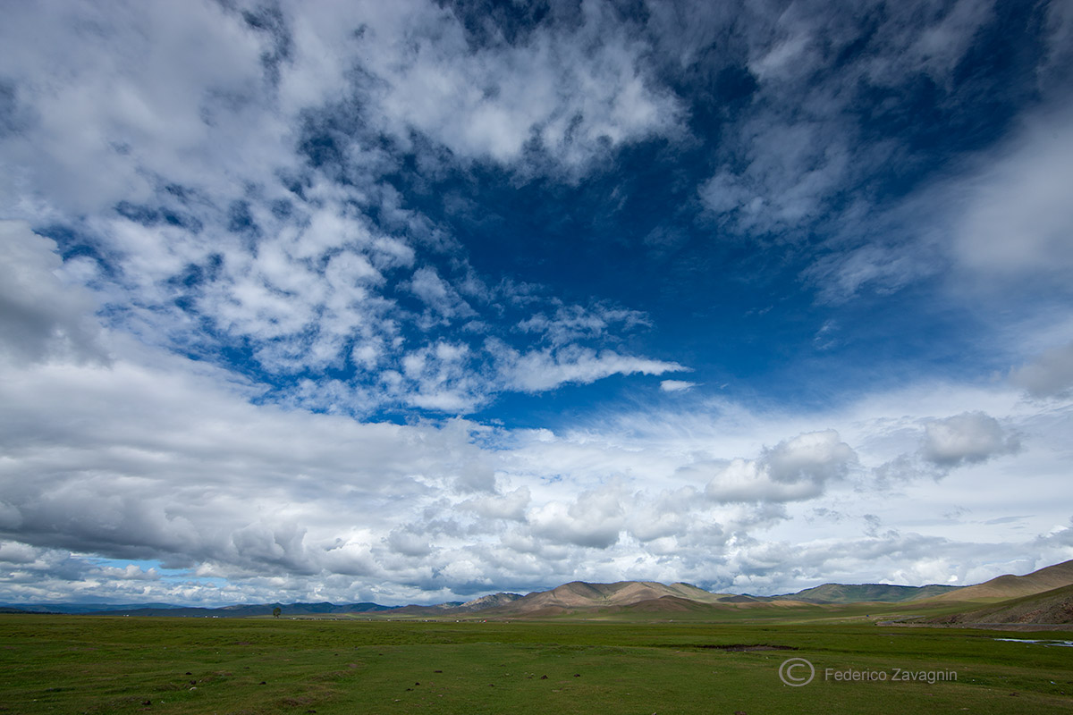 Mongolian sky...