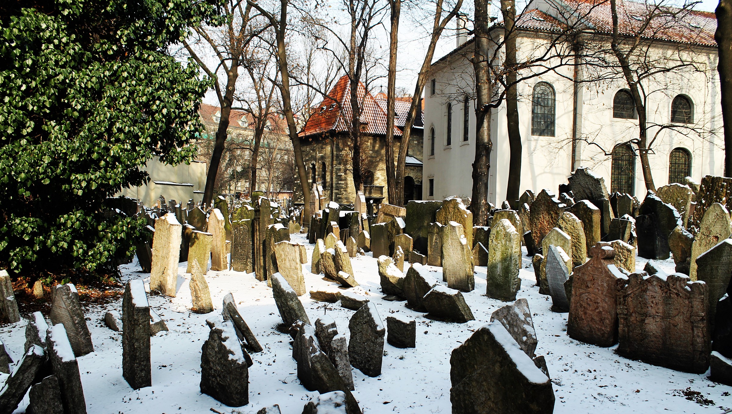 Il cimitero ebraico di Praga...