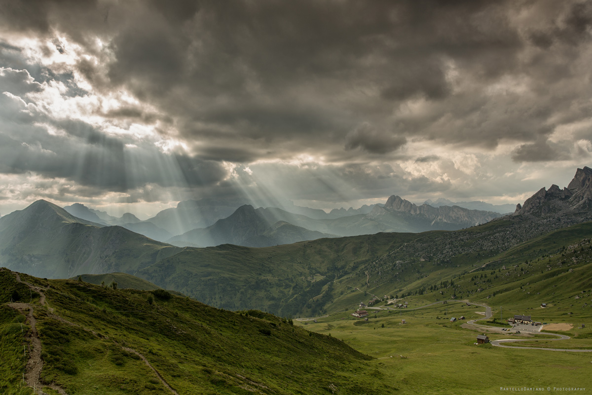 View of the Marmolada....