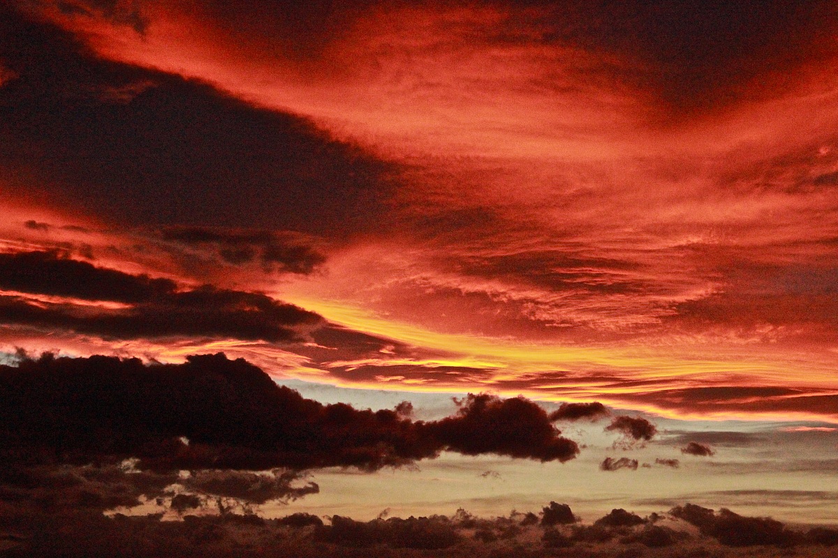sunset...