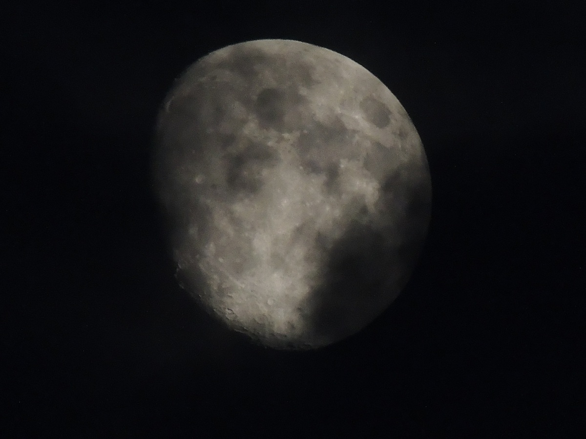 Moon today 1...