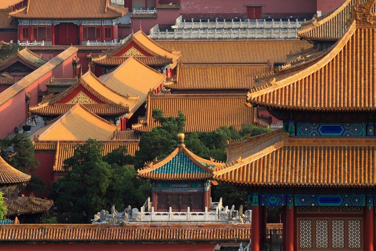 Pechino - Tetti della Città Proibita...