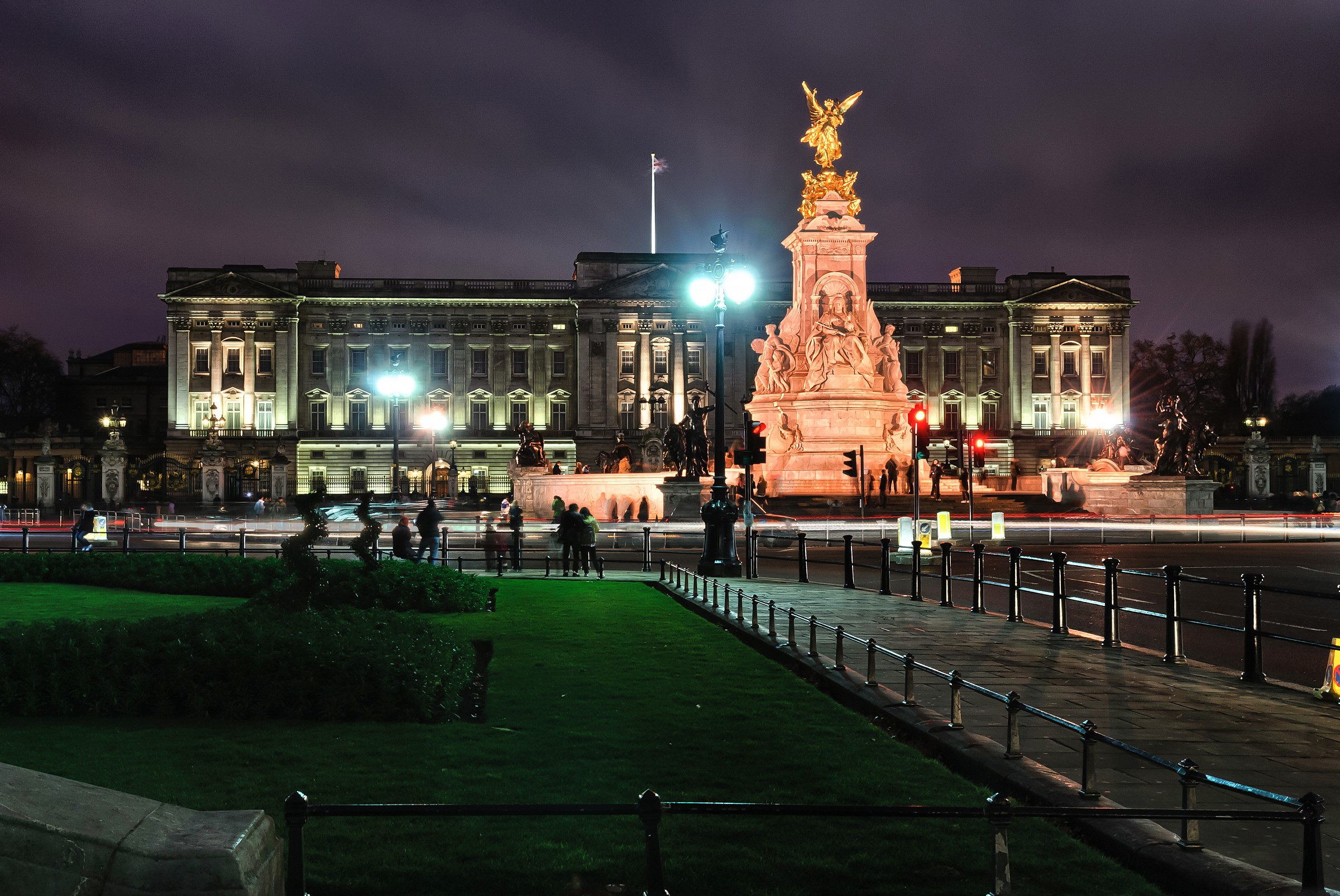 Buckingham Palace...