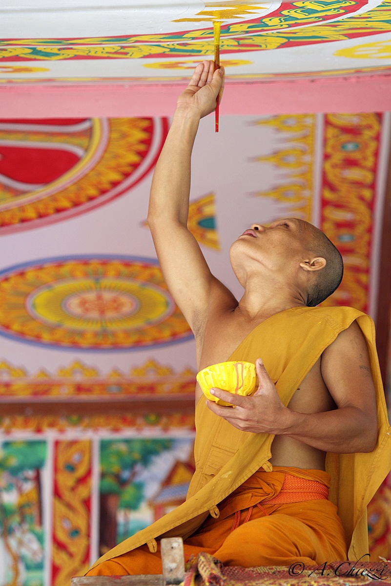 Il monaco del Laos...