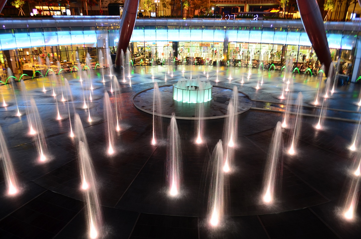 jets of light...